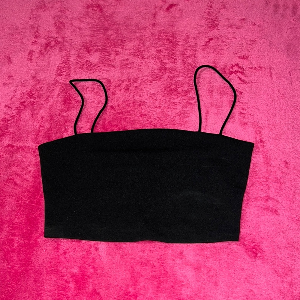 Black Crop Top